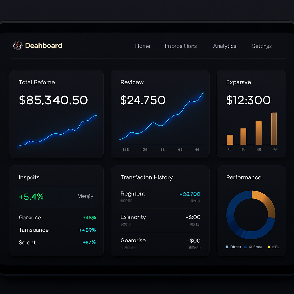 Aperçu du projet Plateforme Fintech
